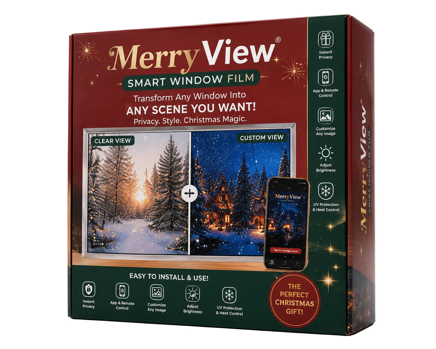 MerryView™ Magic Window Film